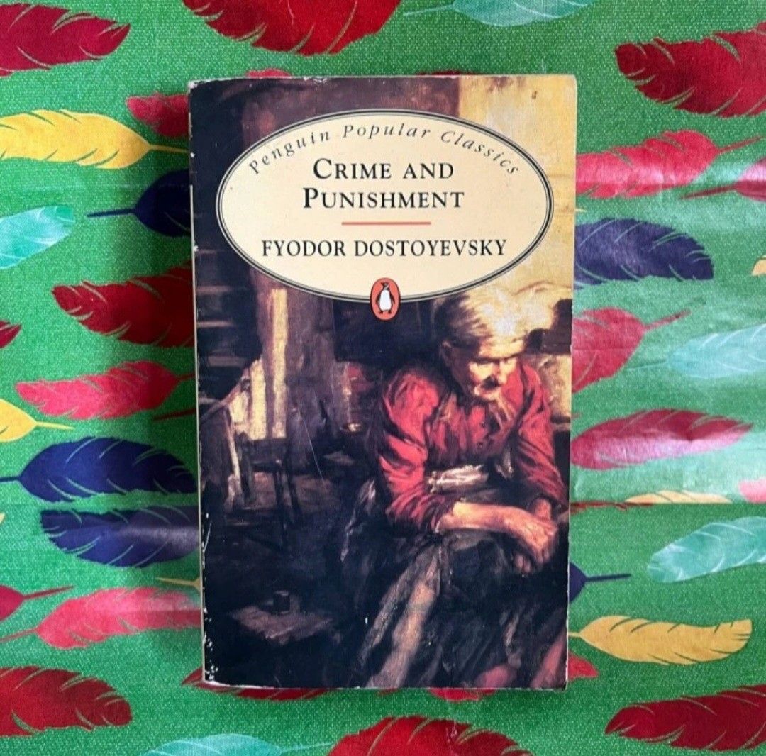 Crime and Punishment Fyodor Dostoyevsky, Buku & Alat Tulis, Buku di