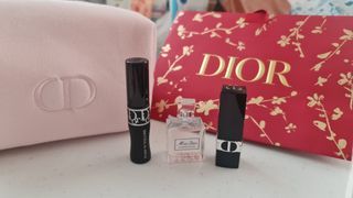 Dior makeup + pouch + paperbag
