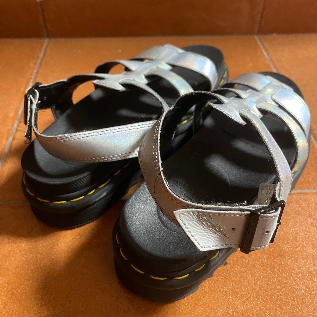 Dr martens iridescent sandals top