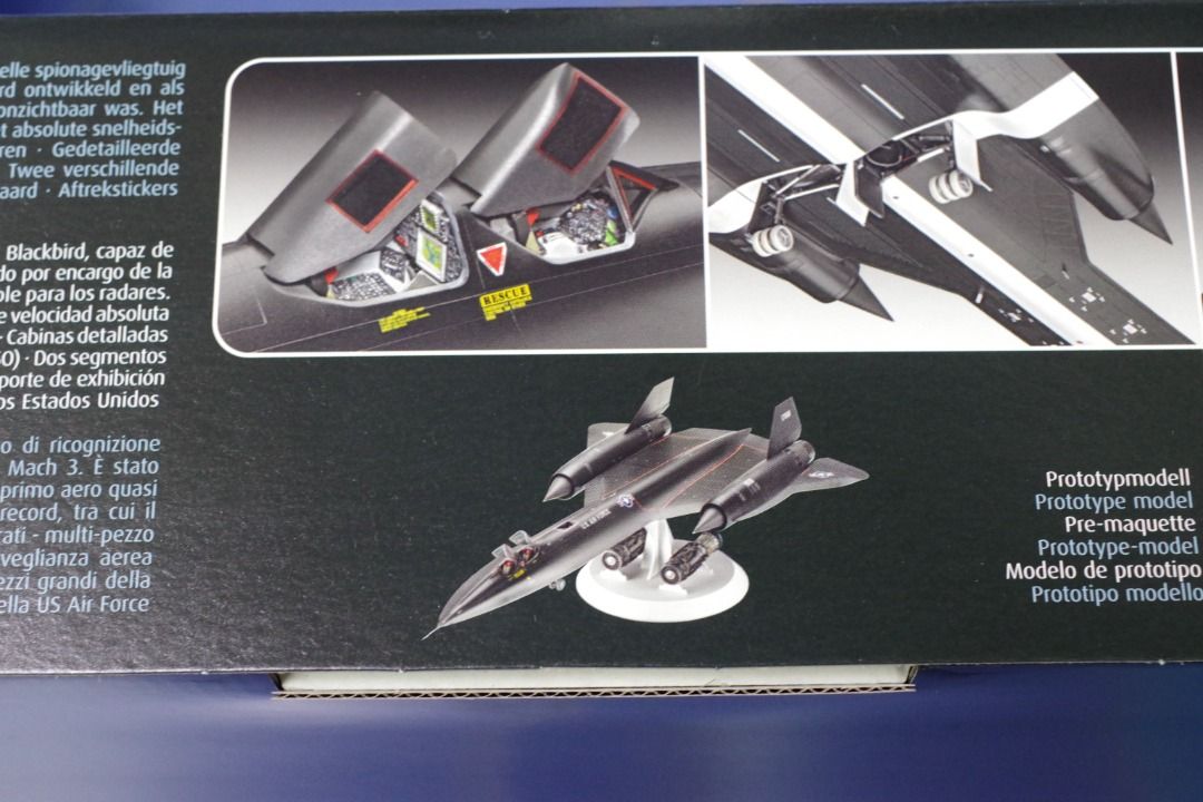 Lockheed SR-71 A Blackbird - 1/48 - Revell 04967 - BLIMPS