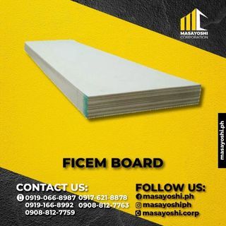 Ficem Board | Fiber Cement Board | Board | Ceiling Board | Building Board | Hardiflex | Cement Board