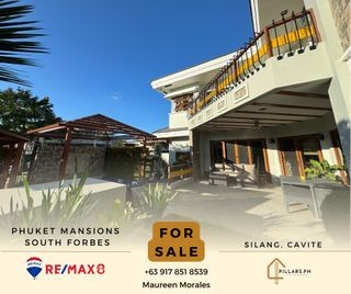 For Sale! House and Lot at Phuket Mansions, South Forbes - Silang, Cavite