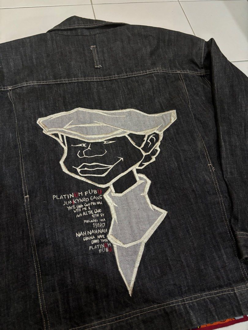 Fat albert denim jacket hotsell