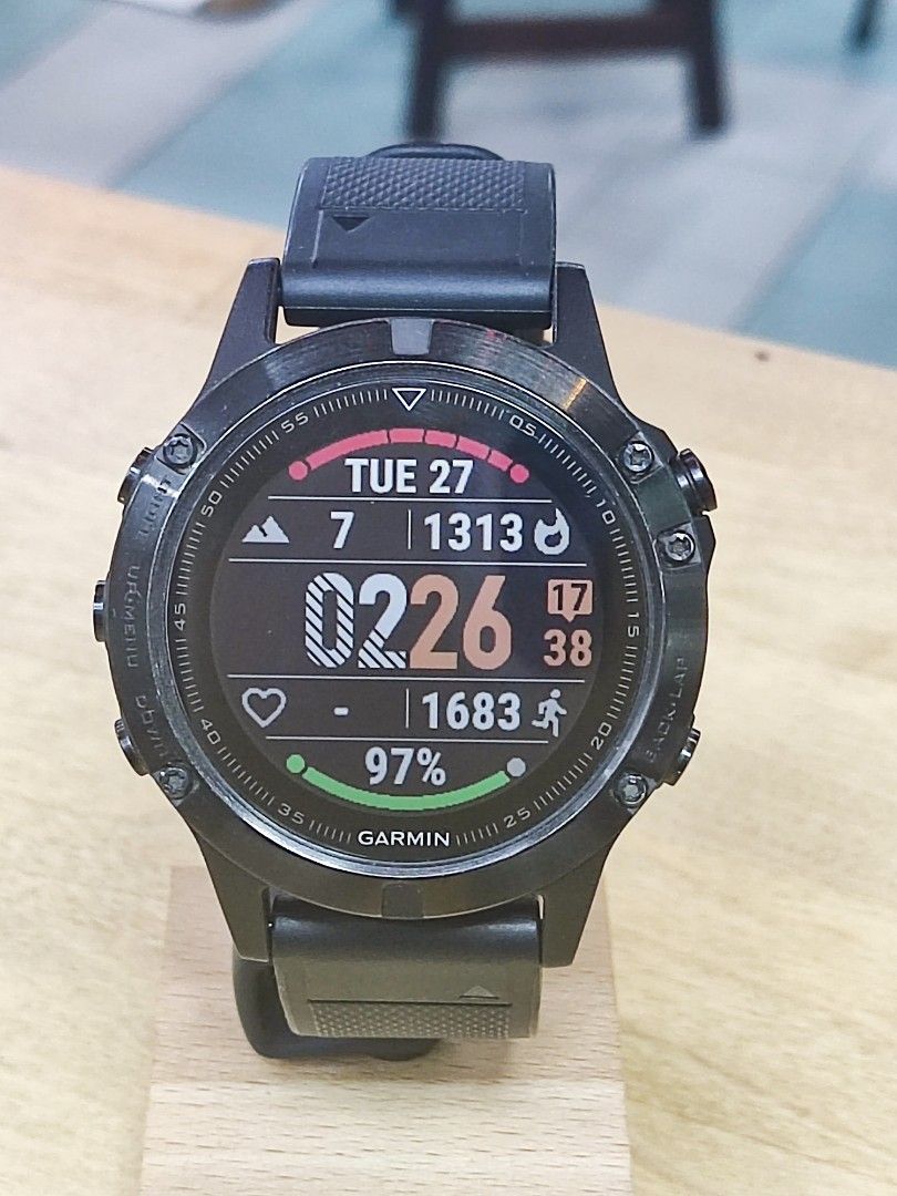 Garmin fenix 5 best sale sapphire grey