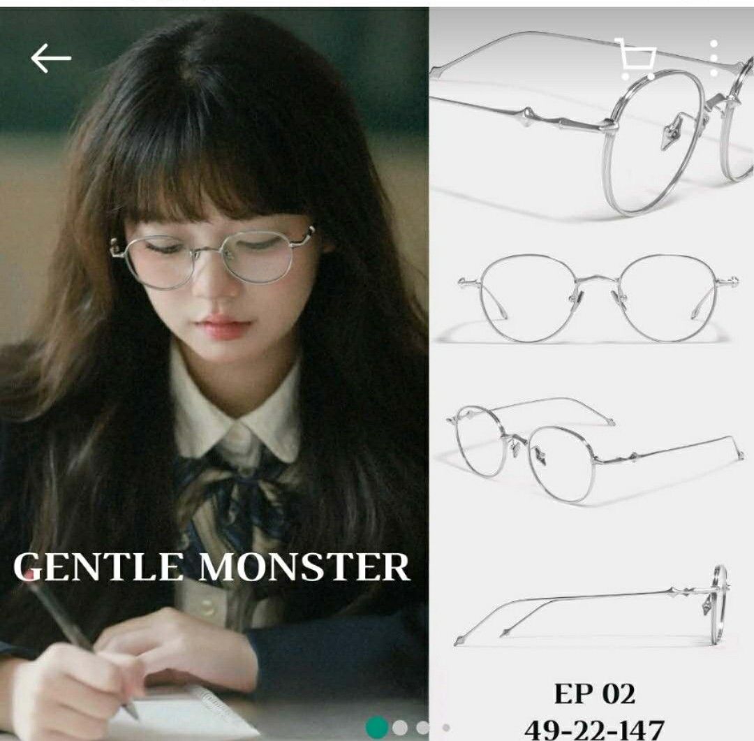 Gentle Monster EP 02 silver, Women's Fashion, Watches & Accessories