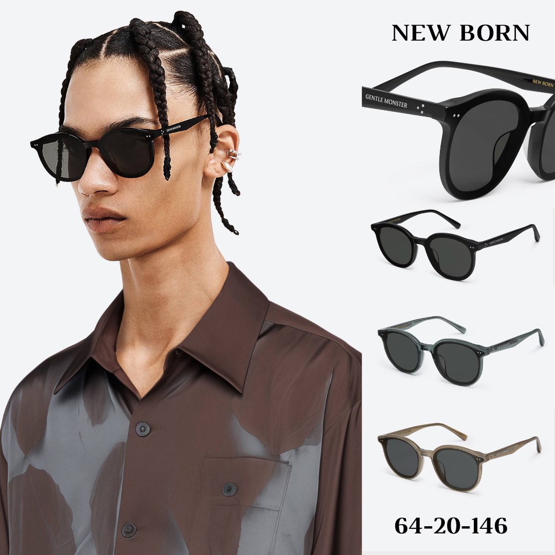 Gentle Monster Sunglasses Round Shape, Men's Fashion, Watches