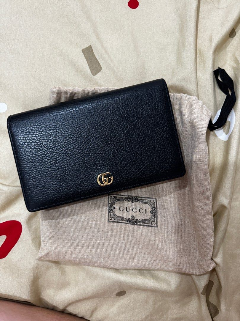 GG MARMONT LEATHER MINI CHAIN BAG Luxury Bags Wallets on Carousell