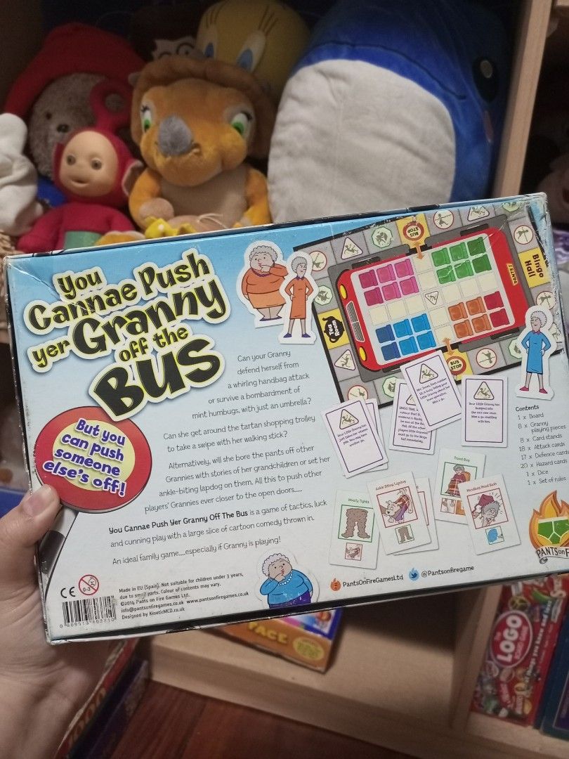 Granny off the Bus Board Game, Hobbies & Toys, Toys & Games on Carousell