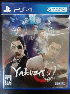 Great Condition Yakuza Zero 0 PS4 Game (US Version)