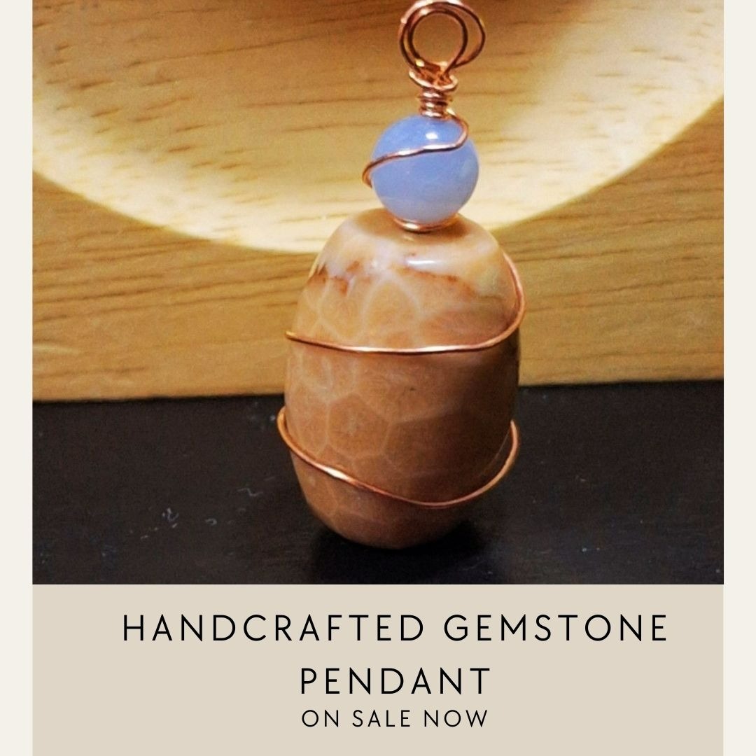 Handcrafted Gemstone Pendants For Sale