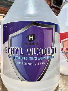 Harriet Ethyl and Isopropyl Alcohol  1 gallon - 70 % solution with moisturizer