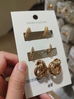 H&M set of 3 Earrings Women's Accessories gift