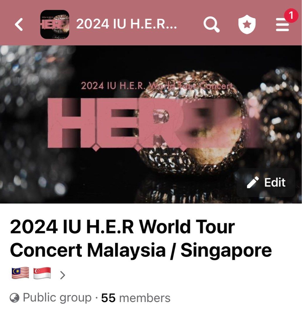 HTB Service 2024 IU H.E.R World Tour Concert in Malaysia, Tickets
