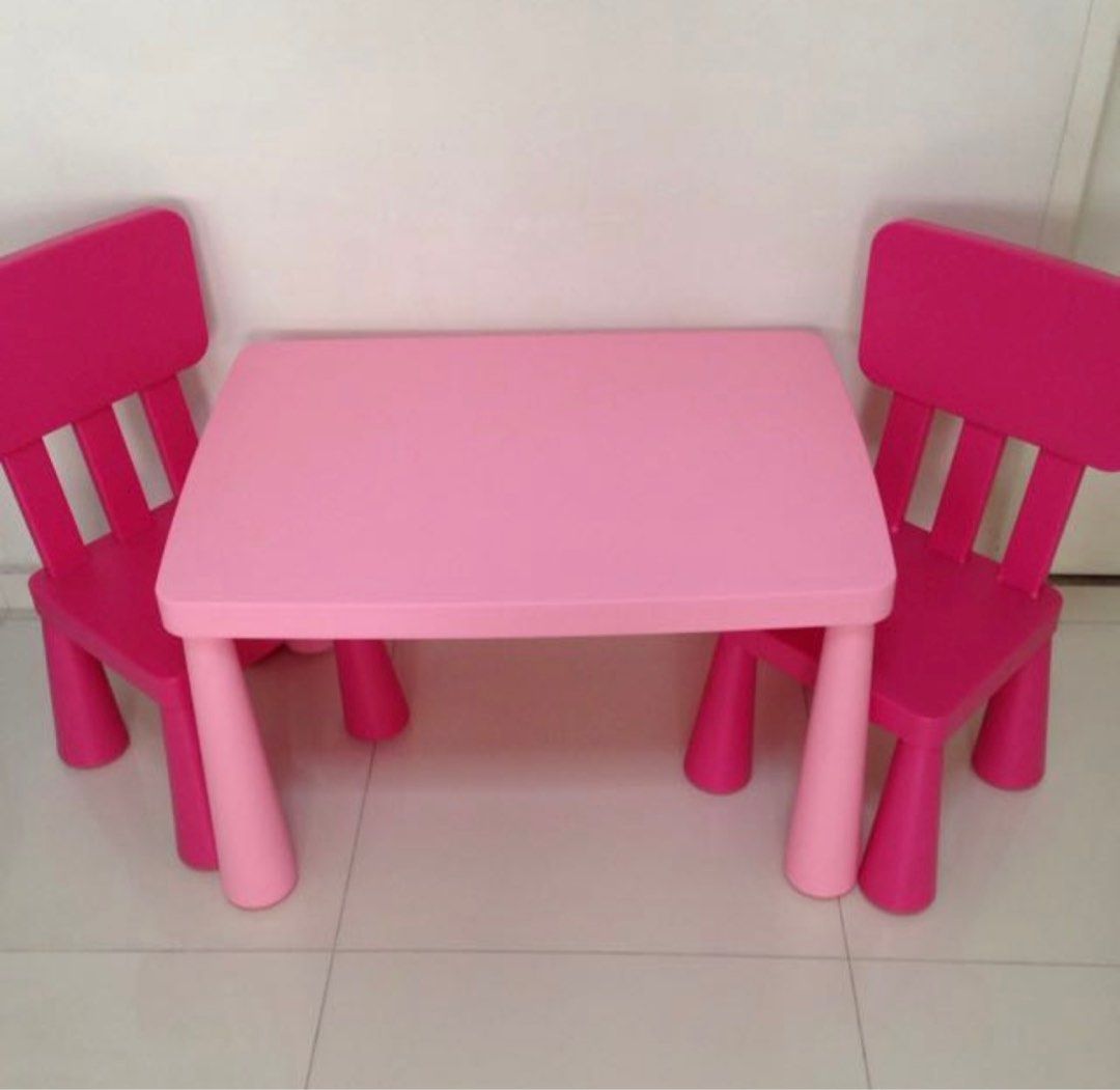 Ikea pink kids table store