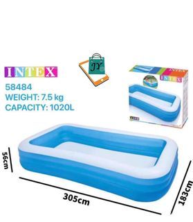 Intex large inflatable swimming pool