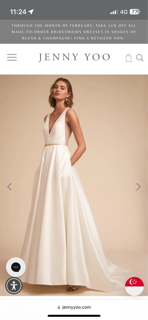 Octavia gown hotsell jenny yoo