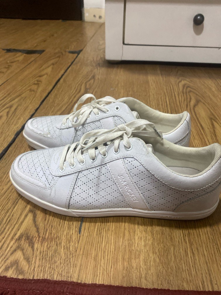 Jim rickey white sneakers online