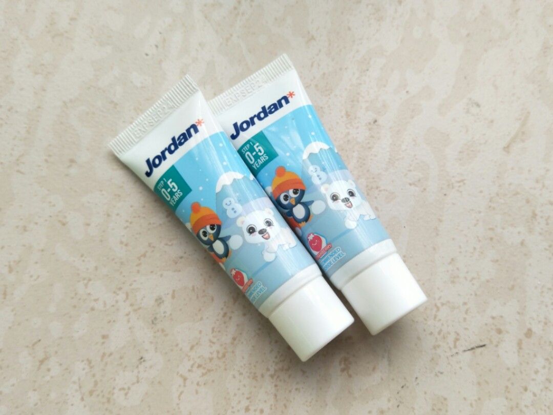 [Please check Expiry Date] Jordan Baby Kids Toothpaste 0-5 Years Sample ...