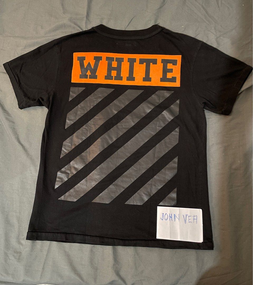 Kaos Off-White Orange Box Tee (Authentic) (Category: Tshirts & Polo Shirts ) located in Aparri. Submitted by johnrobertvea4 (Listing ID 1290045450, Image 1). Description: Authentic Kaos Off-white Orange Box Tee Large on tag fits Small Dimes: 19x25 Excellent condition Color rate 9/10 1k + sf (slightly negotiable) Pm me! .