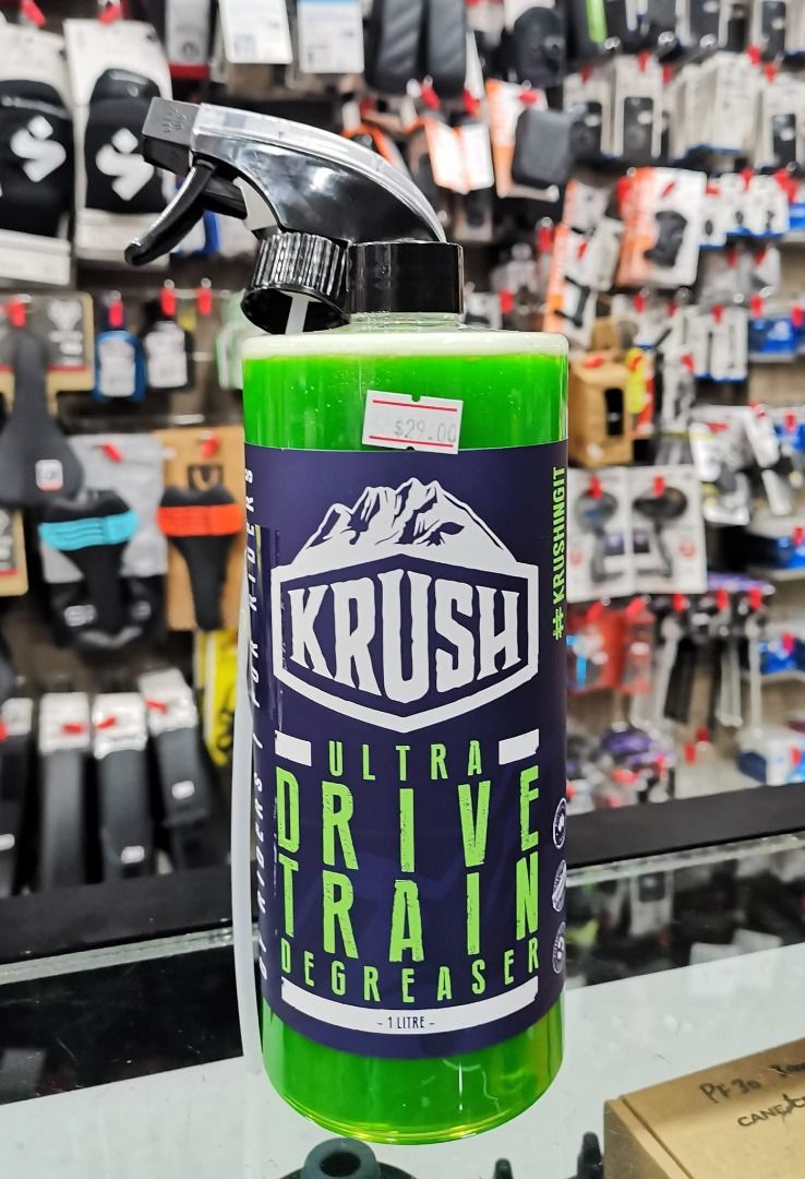 Krush ultra drivetrain degreaser clearance