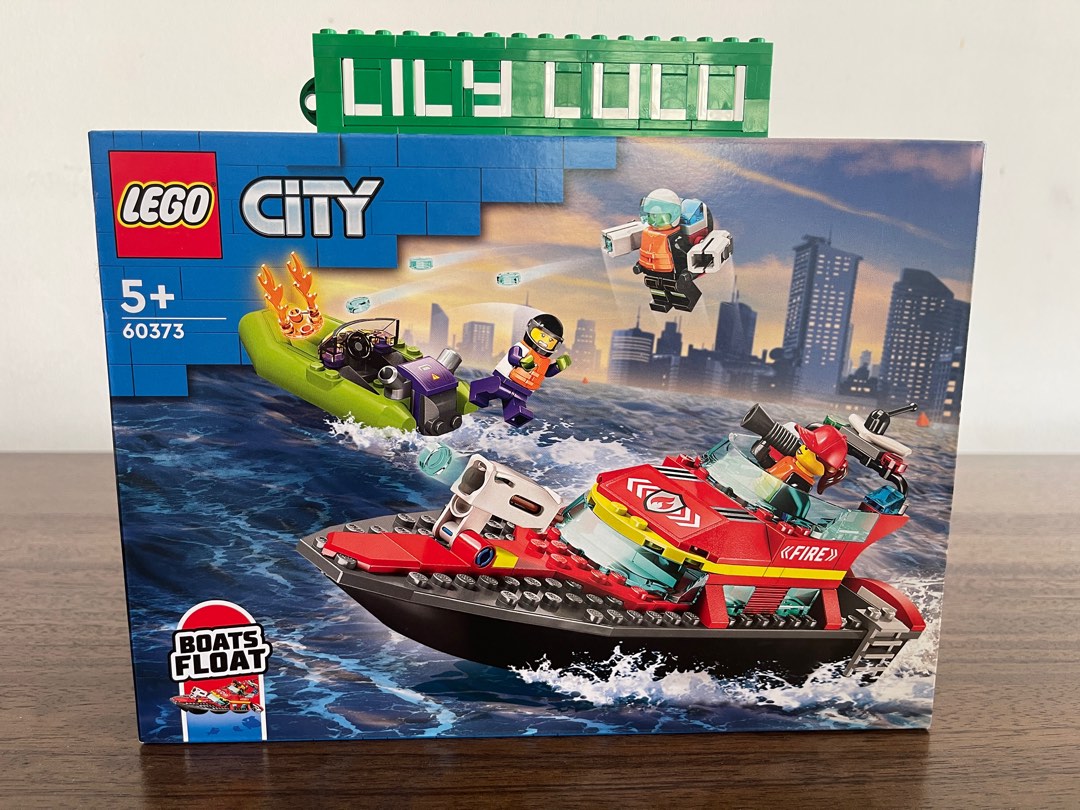 Lego city 2008 fire boat store