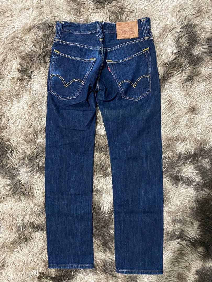 Levi s 512 Selvedge Jeans Men s Fashion Bottoms Jeans on Carousell
