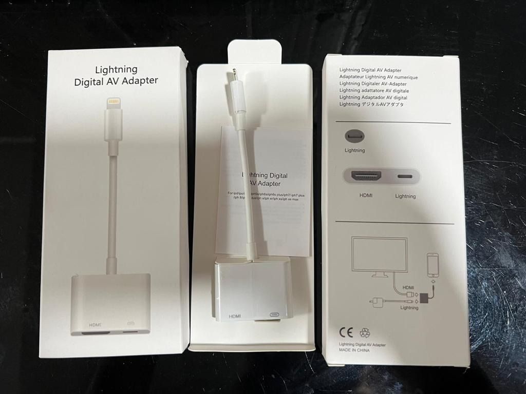 Lightning Digital AV Adapter Computers Tech Parts Accessories Monitor Screens on Carousell