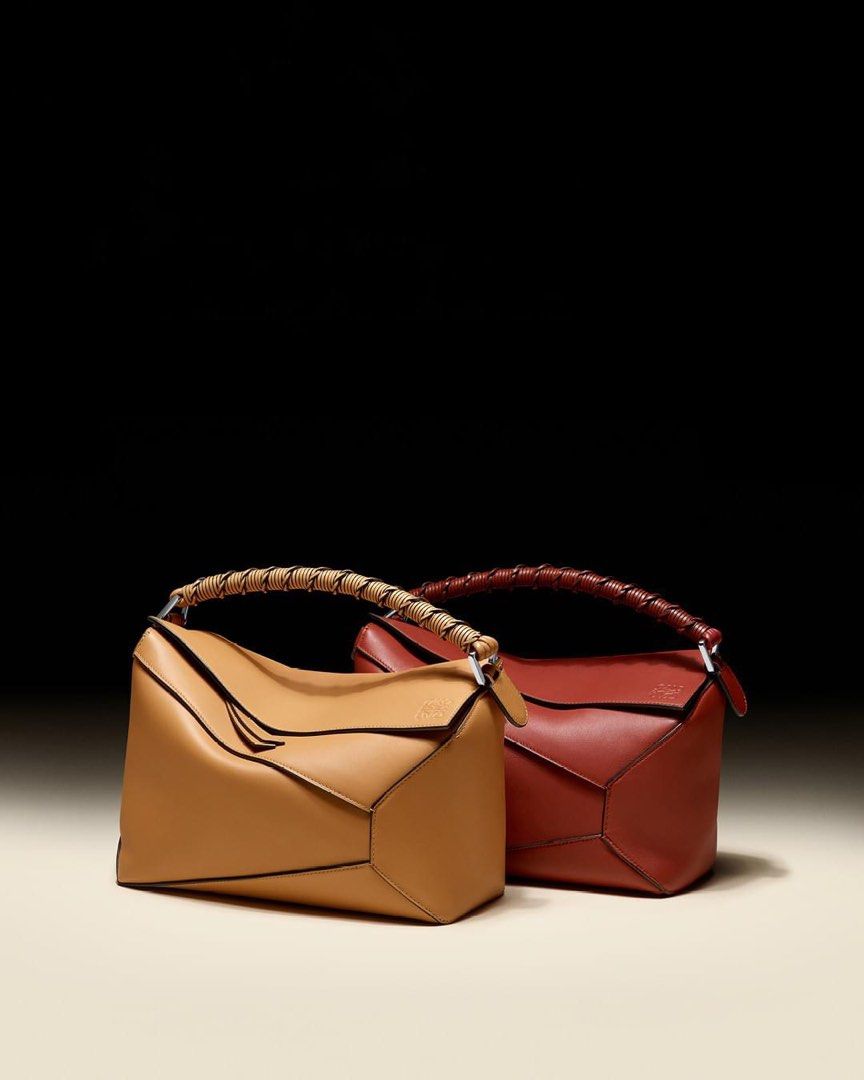 Loewe Puzzle Edge in brown, Luxury, Bags & Wallets on Carousell