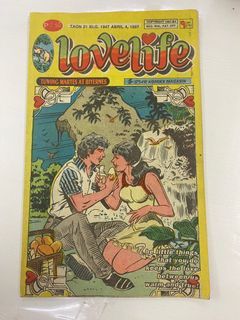 lovelife Komiks Vintage Magasin Tagalog - Abril 4, 1997 - love life - preowned used magazine