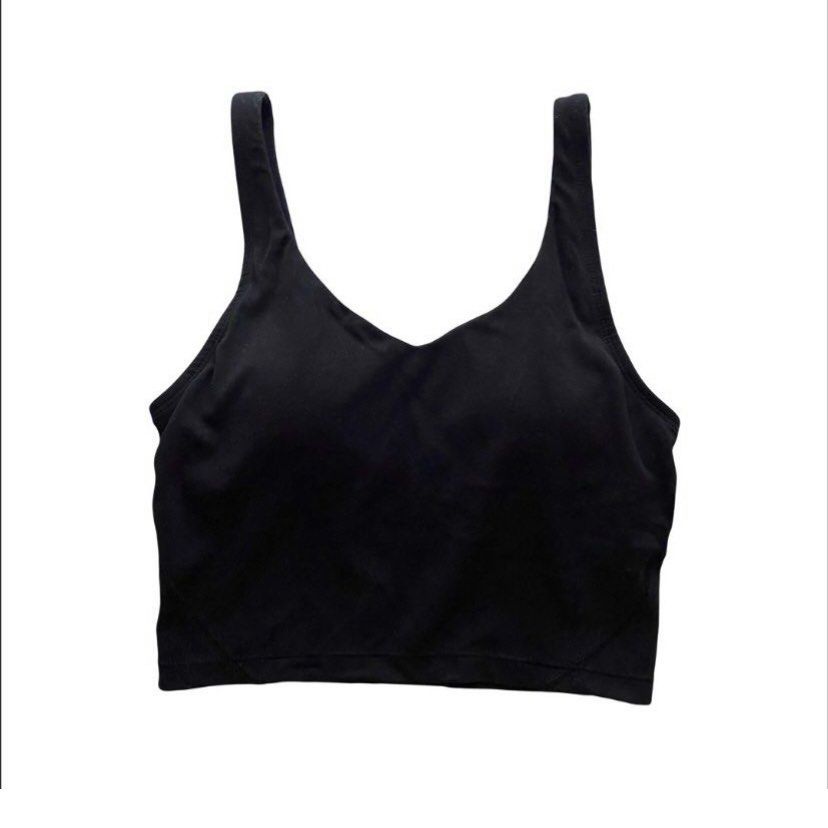 Lululemon Align Tank Top Crop in Black Dot 6, Women's Fashion, Activewear  on Carousell