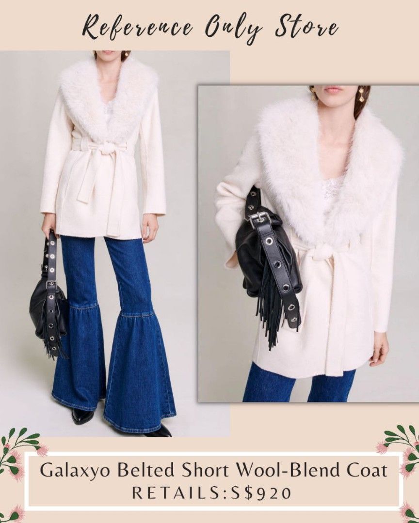 Maje galaxy coat top