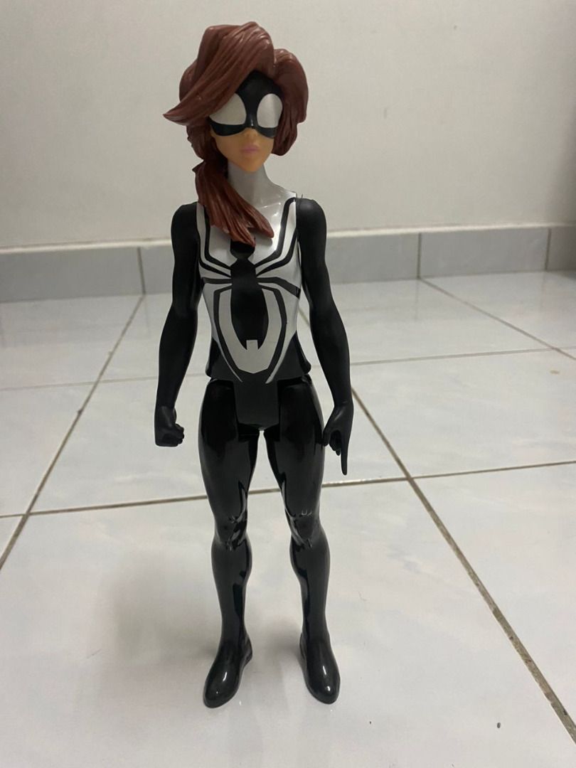 Marvel 4 Action Figure Titan Hero Series - Spider-Man, Spider-Girl, Scarlet Spider, Miles Morales