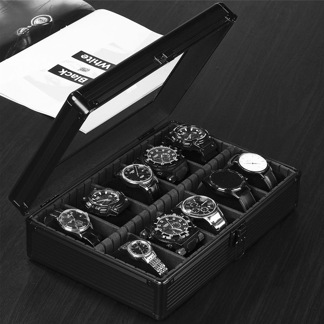 White watch on sale storage box