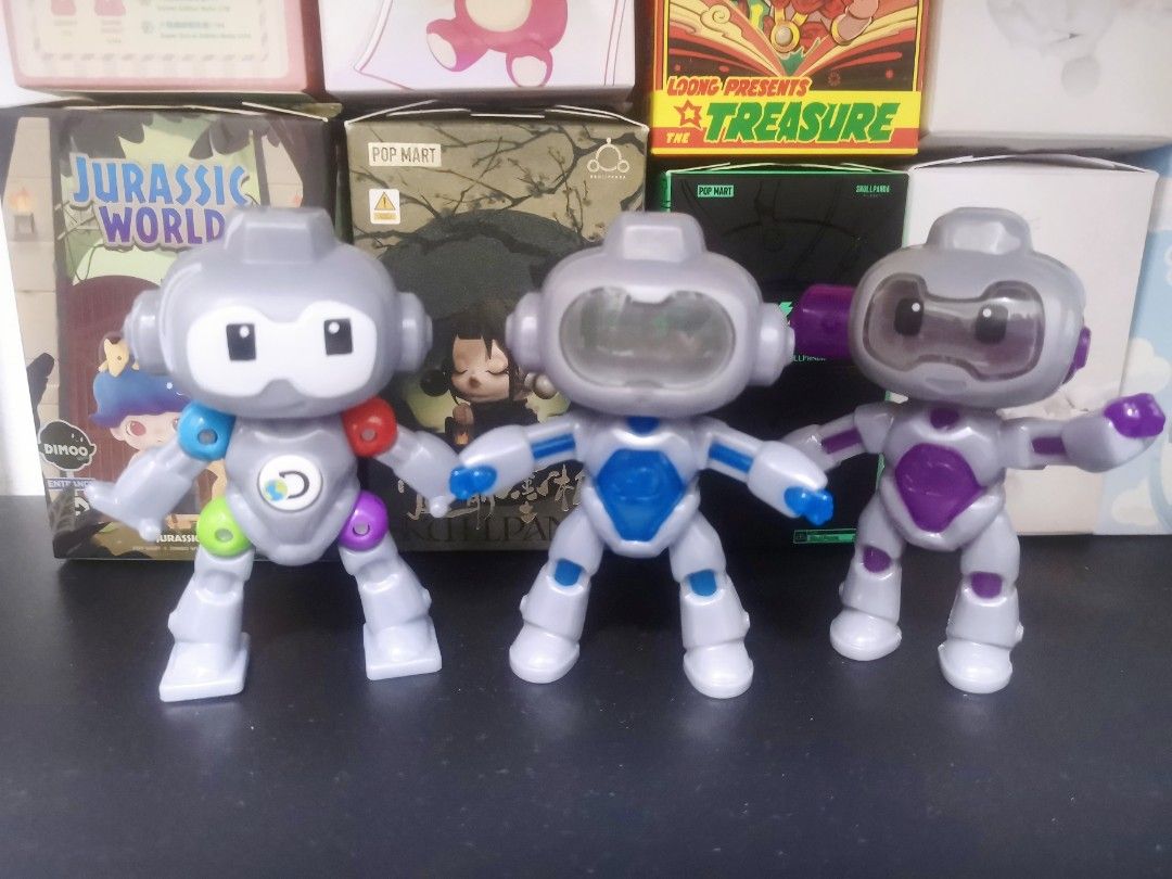Discovery Channel Robots McDonald Happy Meal toys, Hobbies Toys