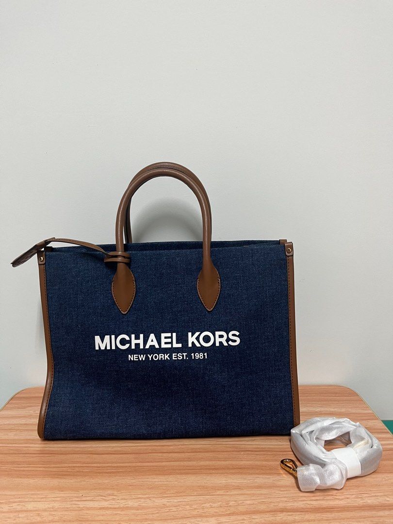 Michael Kors Dark Denim Handbag - Women's handbags