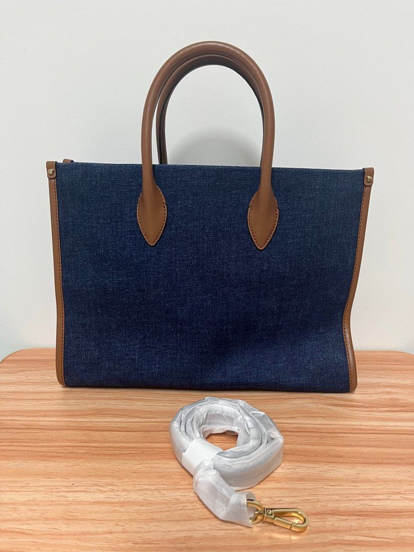 Michael Kors Mirella Denim Tote Bag