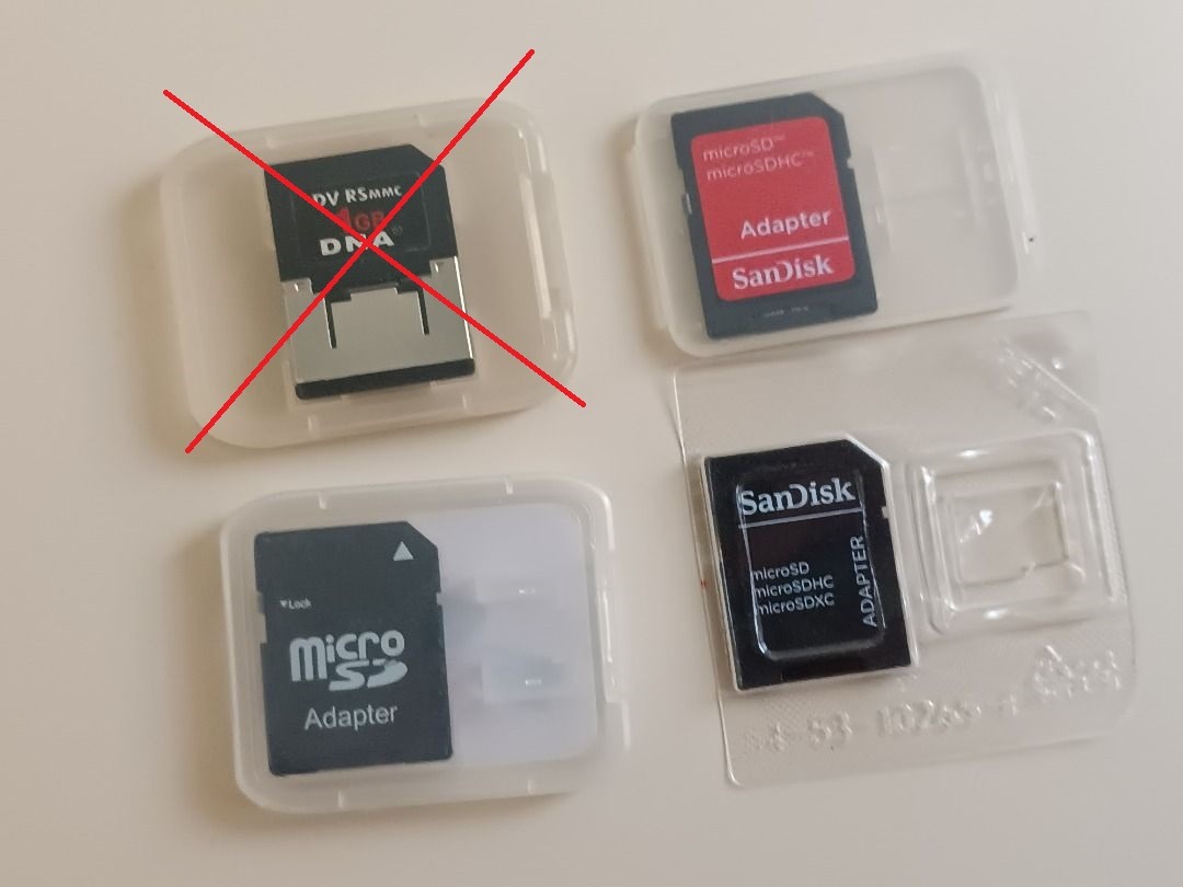 Micro SD Adapters (It does not come with the SD Card thing), Computers ...