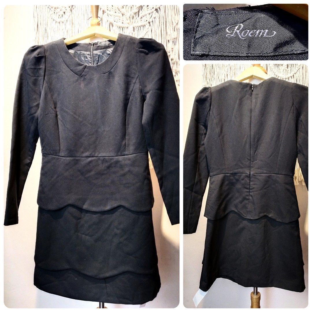 Mini Dress Formal Premium Korean Brand Roem