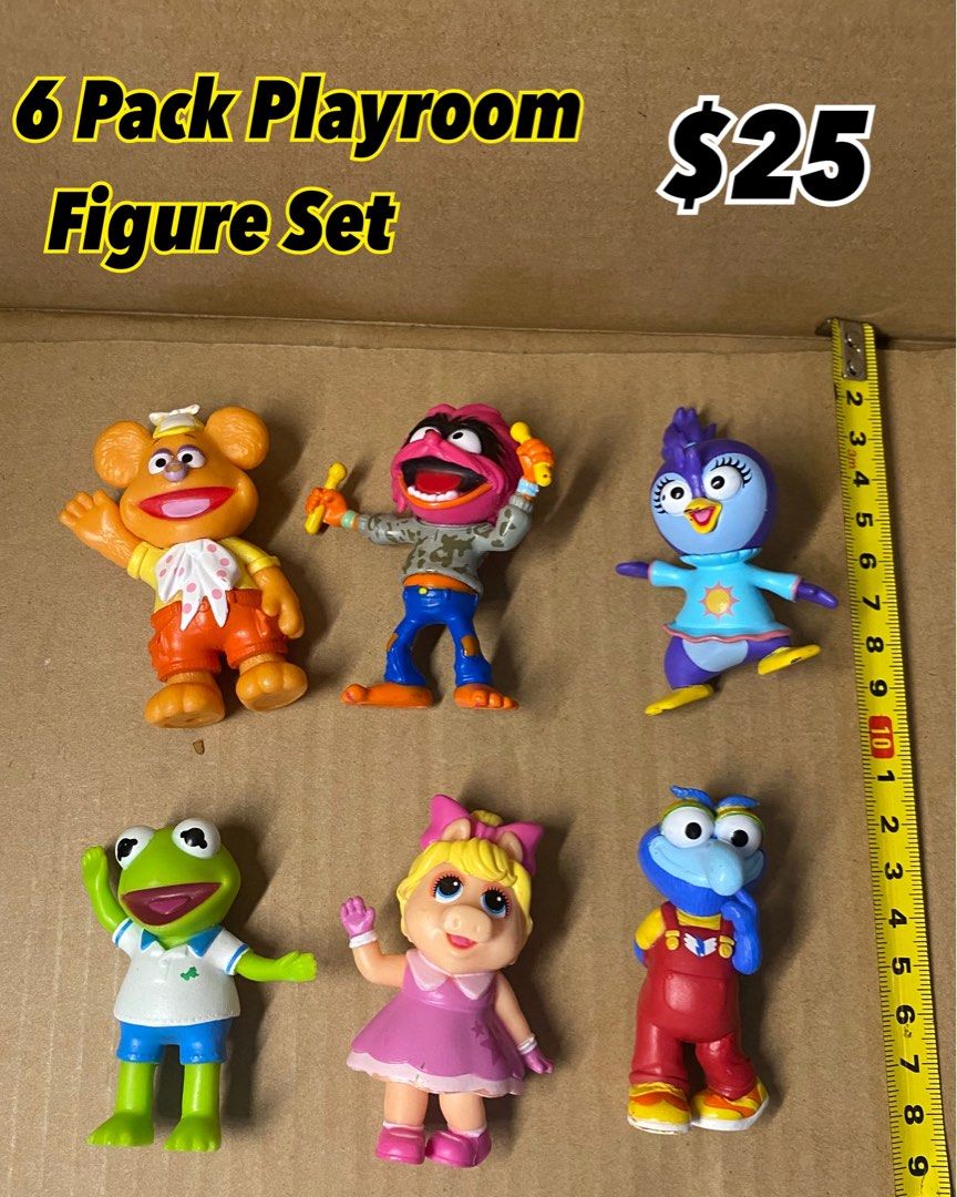 Muppet babies figure 6 pack on sale