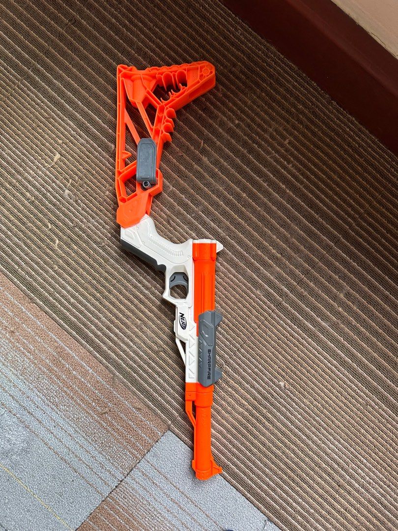 Nerf Sharpfire (Category: Action & Battle Toys) located in Singapore. Submitted by please_buy_from_meme (Listing ID 1289961962, Image 1). Description: Rarely used 4 in 1 No darts included .