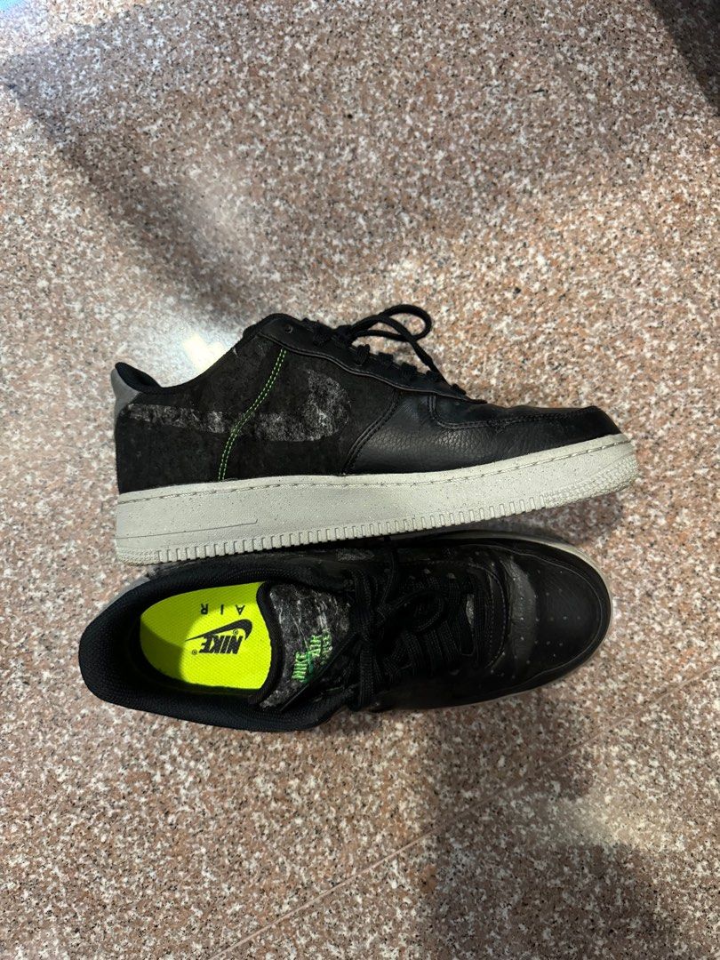 Nike air force 27 black and green hotsell