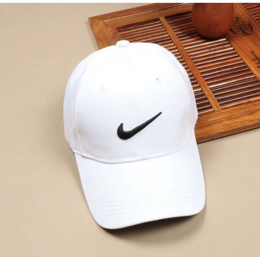 White nike baseball cap on sale