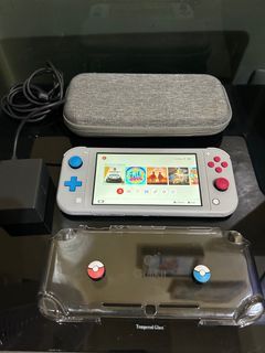 Nintendo Switch Lite pokemon with Games