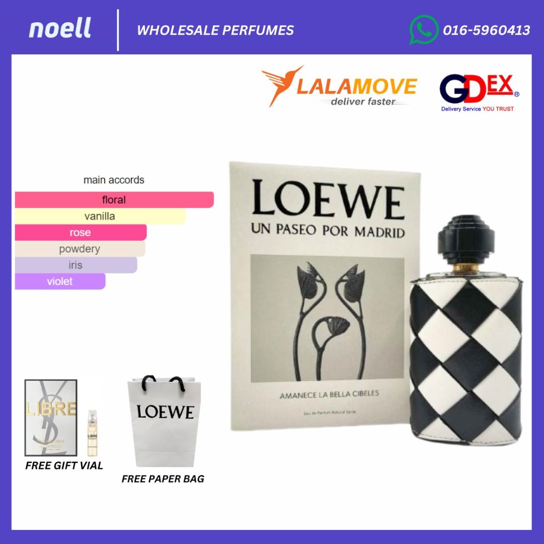 ORIGINAL AUTHENTIC READY STOCK LOEWE UN PASEO POR MADRID AMANECE