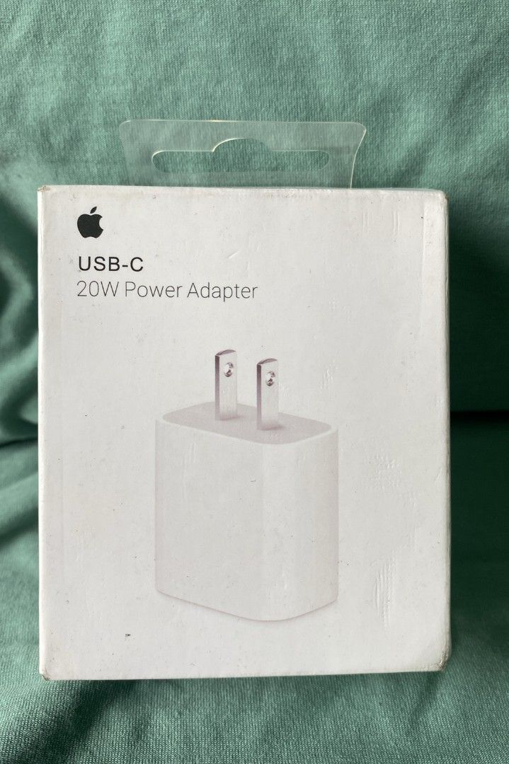 Original iPhone charger power brick/adapter (Category: Chargers & Cables) located in Manila. Submitted by milasgadgetph (Listing ID 1289922624, Image 1). Description: .