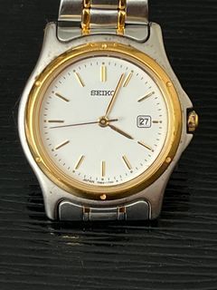 Original Seiko Two tone quartz watch
