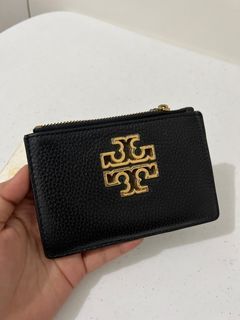 Original Tory Burch britten zip card wallet