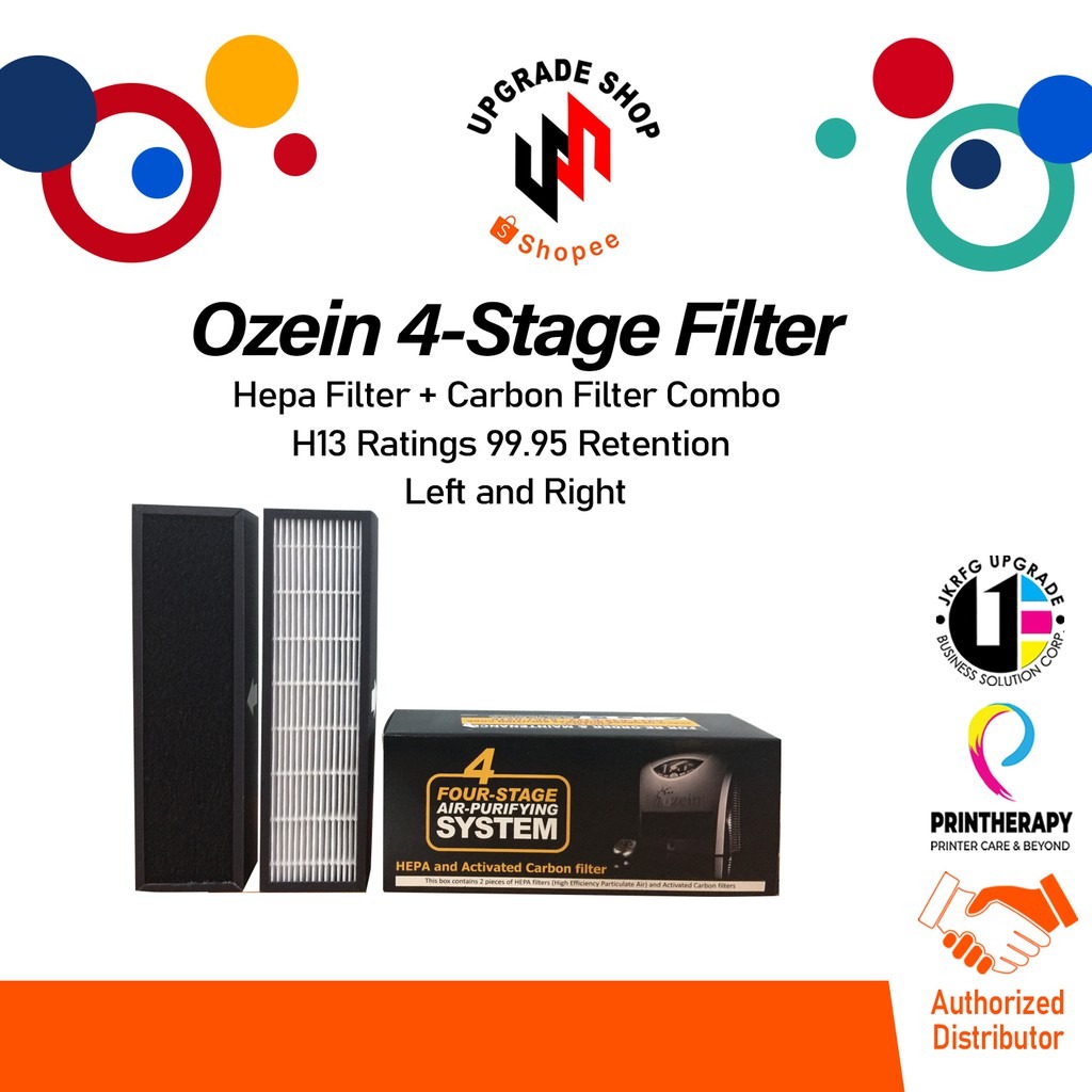 Ozein outlet hepa filter