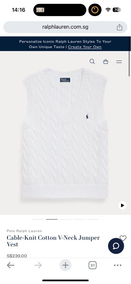 Ralph lauren new arrivals sleeveless jumper