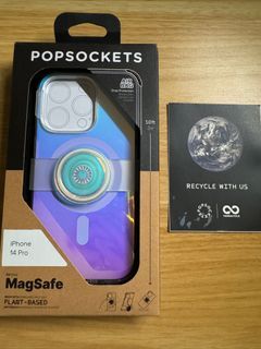 Popsockets Iridescent Magsafe Case for Iphone 14 Pro